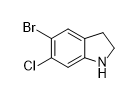 5-溴-6-氯-1H-吲哚啉