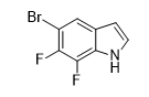 5-溴-6,7-二氟-1H-吲哚