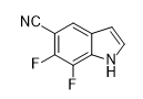 6,7-二氟-1H-吲哚-5-甲腈