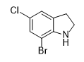 7-溴-5-氯-1H-吲哚啉