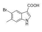 5-溴-6-甲基-1H-吲哚-3-羧酸