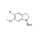 N-Boc 5-氟-6-甲氧基-吲哚啉