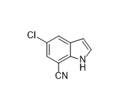 5-氯-1H-吲哚-7-甲腈