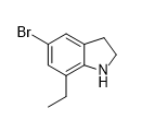 5-溴-7-乙基二氢吲哚