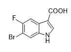 5-氟-6-溴-1H-吲哚-3-羧酸